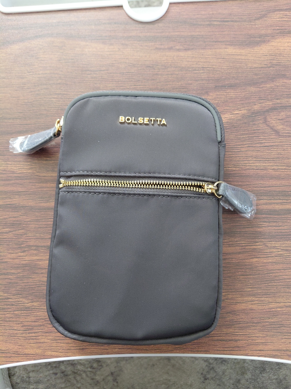 Black Women's Travel Crossbody Pouch